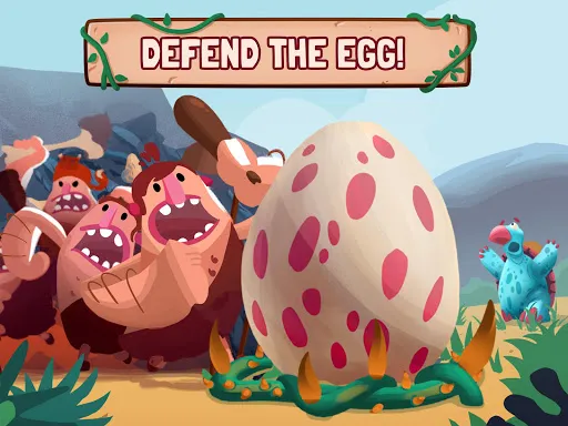 ภาพหน้าจอของ Dino Bash: Dinosaur Battle