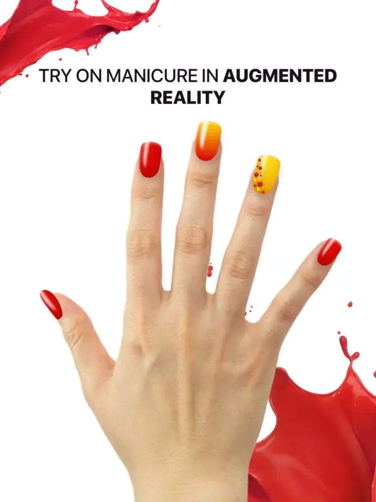 Capturas de pantalla de AR Nail Design - Polish Art iPad 