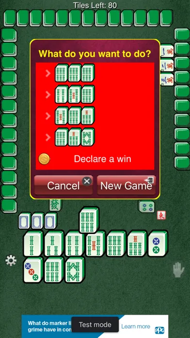 Zrzuty ekranu HK Mahjong