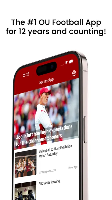 SoonerApp Oklahoma Football স্ক্রিনশট