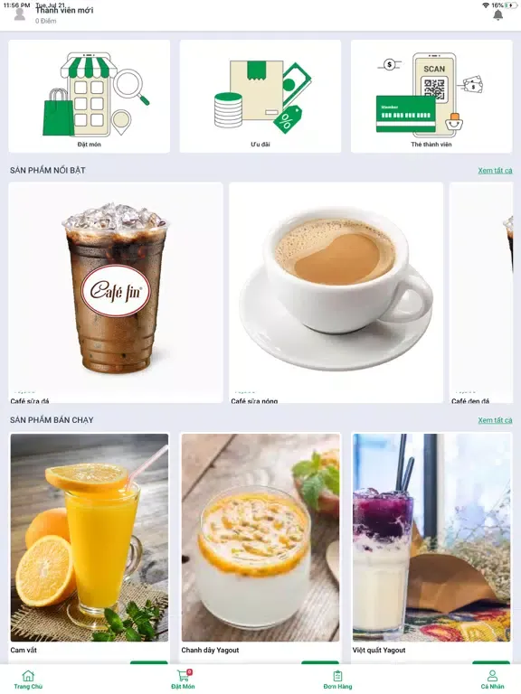 CAFÉ FIN iPad 應用截圖