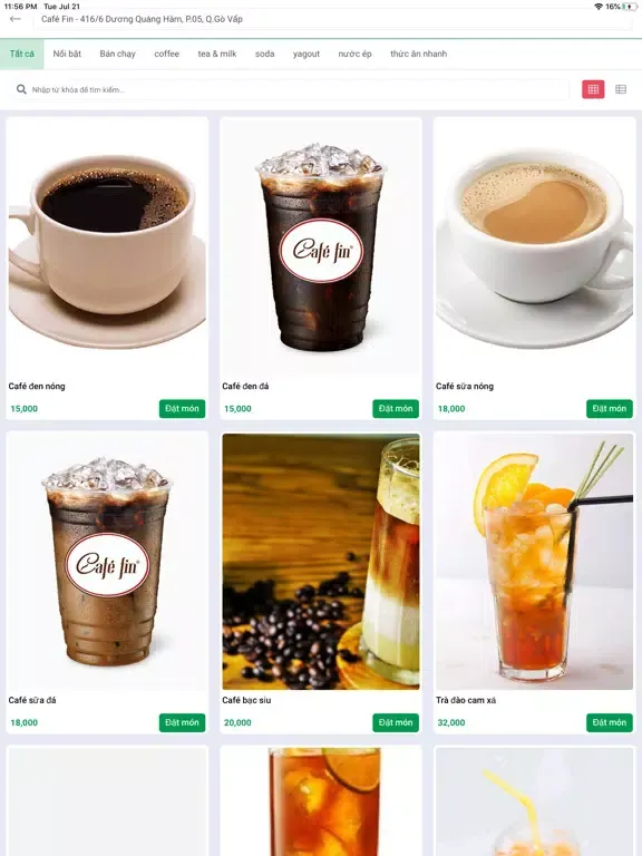 CAFÉ FIN iPad 應用截圖