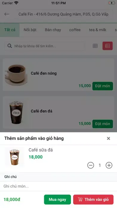 CAFÉ FIN應用截圖