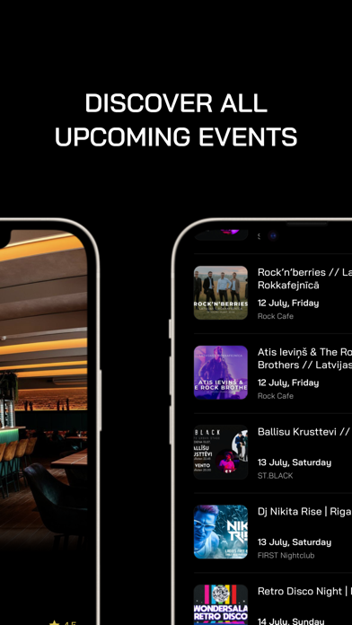 ภาพหน้าจอของ Plus One: The Nightlife Guide