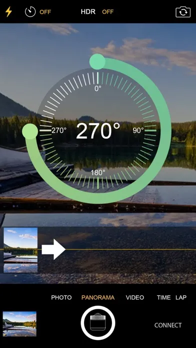 Manfrotto PIXI PANO360 スクリーンショット