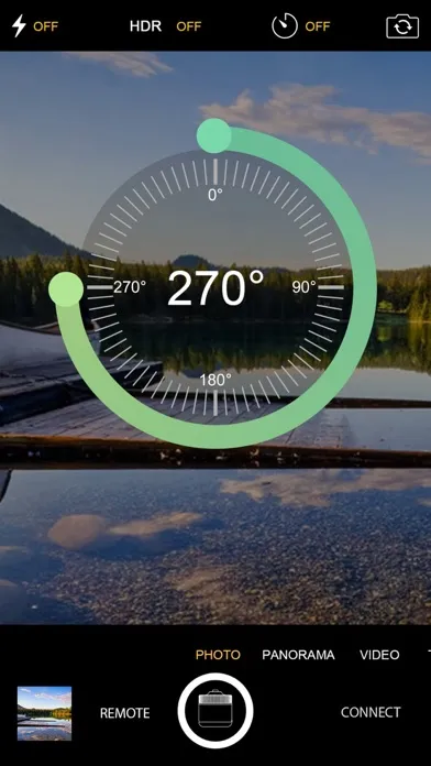 Manfrotto PIXI PANO360 スクリーンショット