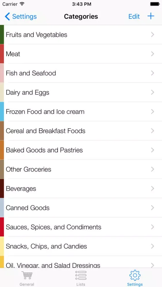 Grocery List - Free shopping list Ekran Görüntüleri