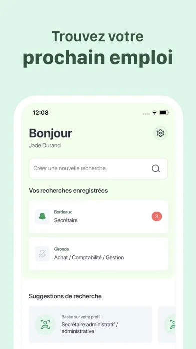 Zrzuty ekranu Mes Offres - France Travail
