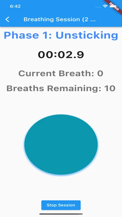Autogenic Drainage Screenshots