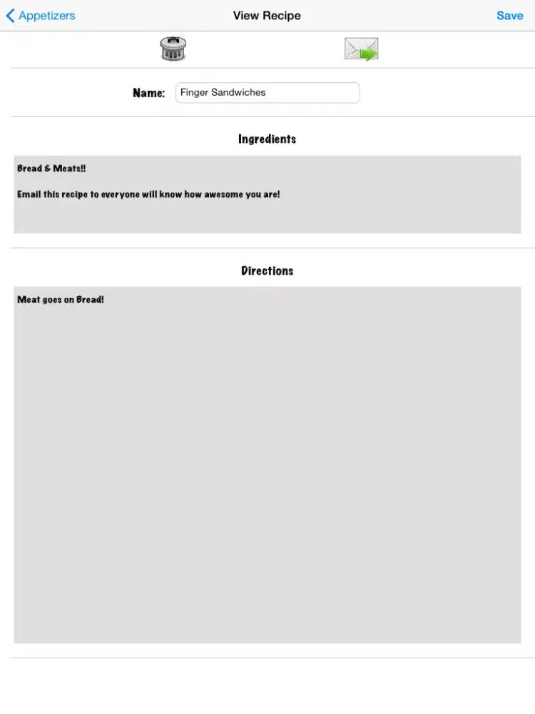 Скриншоты Photo Cookbook and Recipe Saver iPad 
