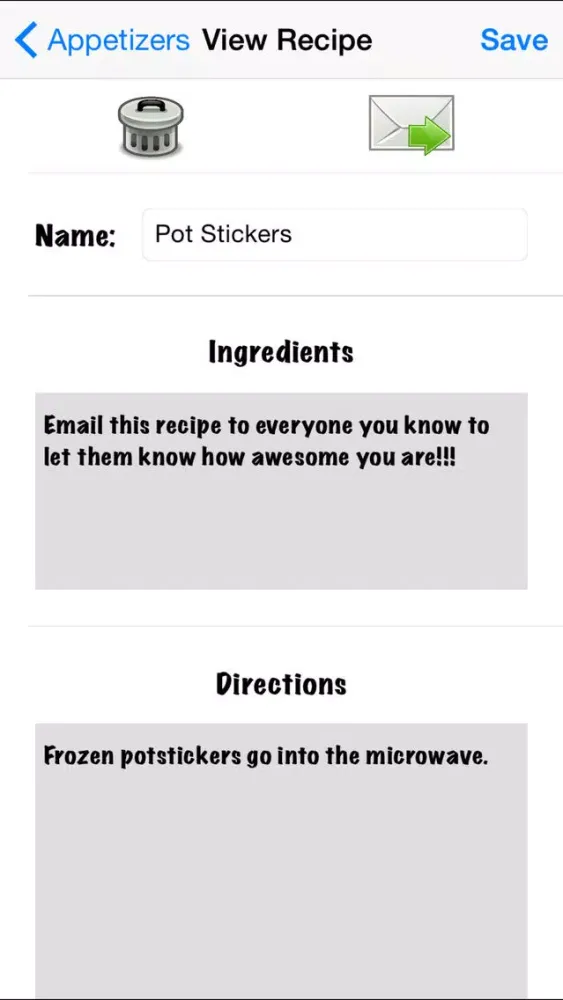 Скриншоты Photo Cookbook and Recipe Saver