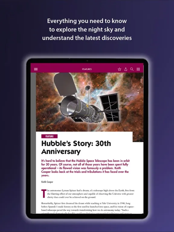 Astronomy Now Magazine iPad 应用截图