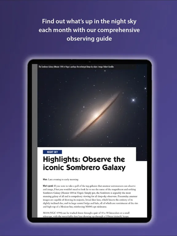 Astronomy Now Magazine iPad 应用截图