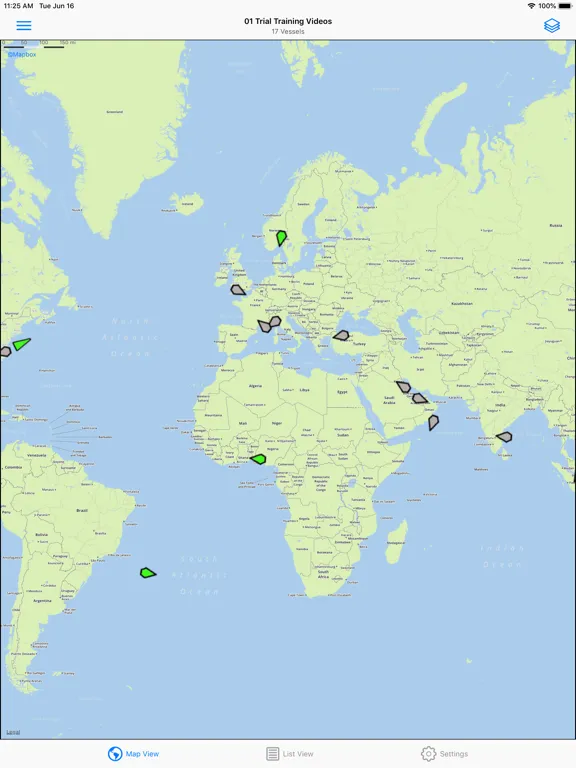 Скриншоты PSP Tracking iPad 