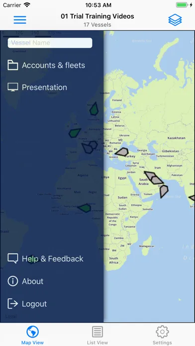 Скриншоты PSP Tracking