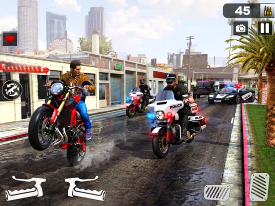 Zrzuty ekranu Police Moto Bike Chase Crime iPad 