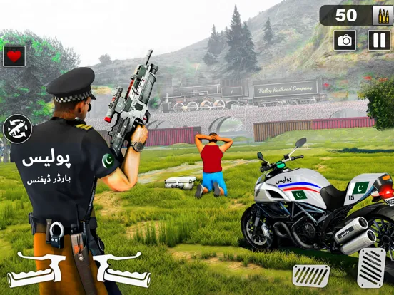 Zrzuty ekranu Police Moto Bike Chase Crime iPad 