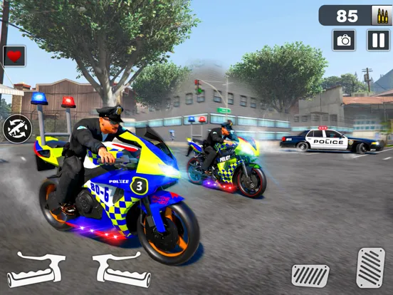 Zrzuty ekranu Police Moto Bike Chase Crime iPad 