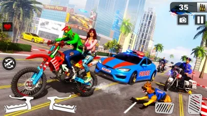 Zrzuty ekranu Police Moto Bike Chase Crime