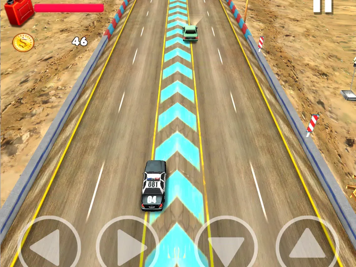 Police Car Racer iPad  Screenshots