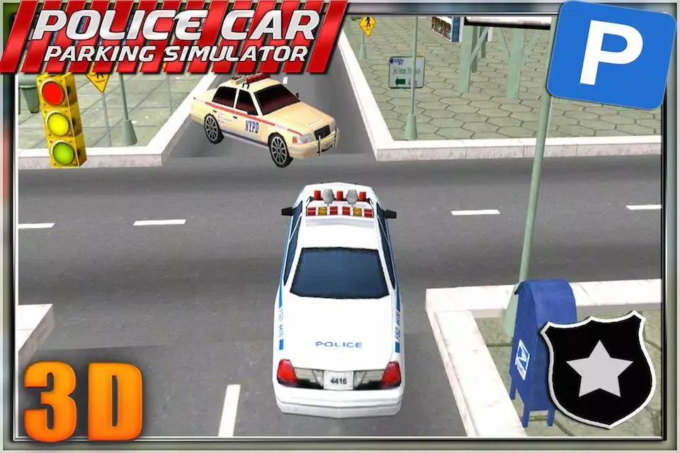 Police Car Parking Simulator Ekran Görüntüleri