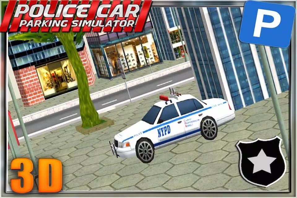 Police Car Parking Simulator Ekran Görüntüleri