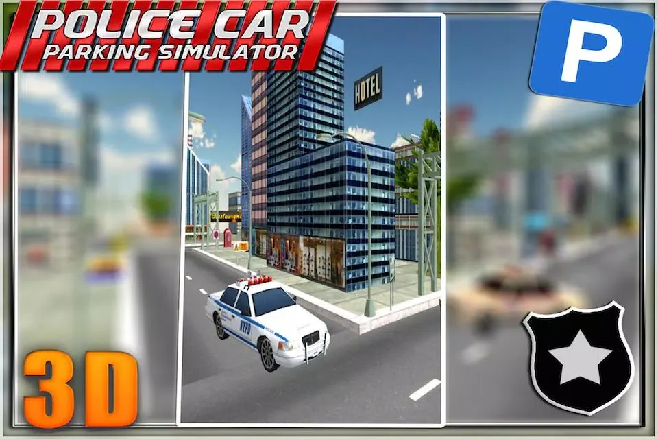 Police Car Parking Simulator Ekran Görüntüleri