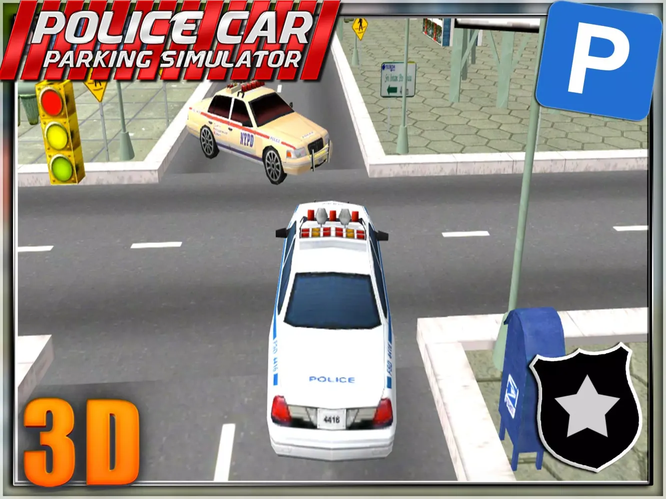 Police Car Parking Simulator Ekran Görüntüleri