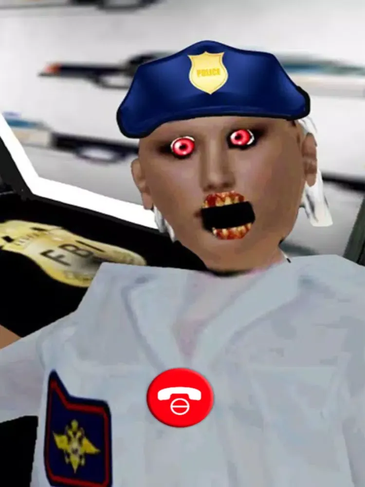ภาพหน้าจอของ Scary Police Granny iPad 