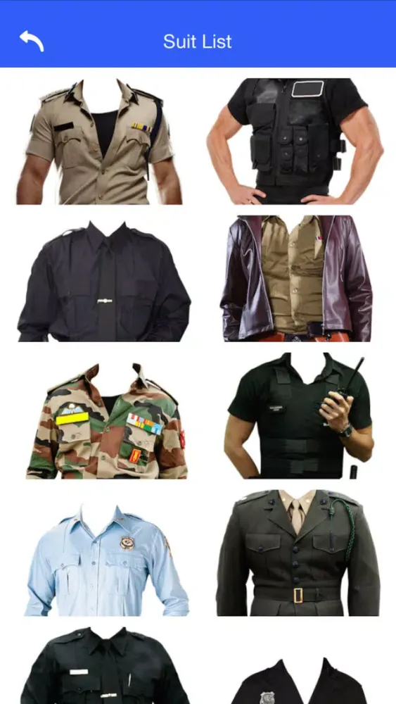 Police Photo Suit Editor应用截图