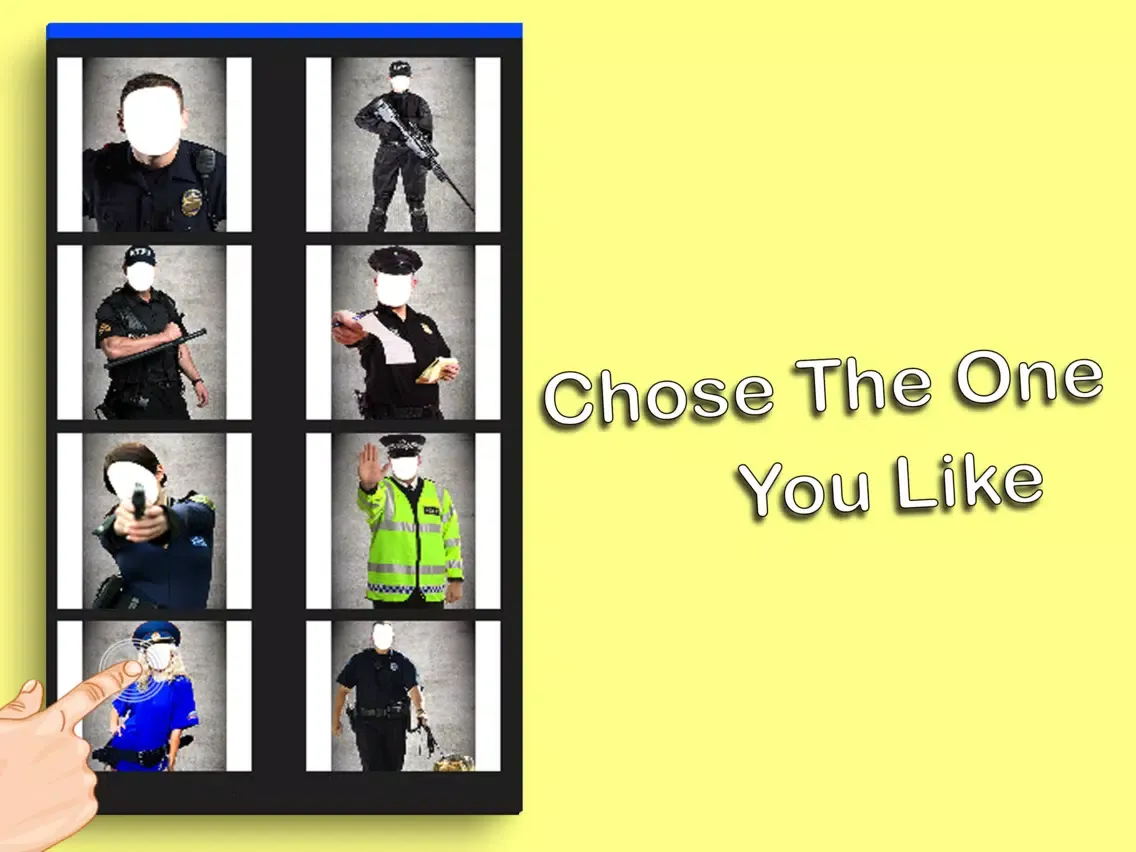 ภาพหน้าจอของ Police Suits Man Photo Editor iPad 