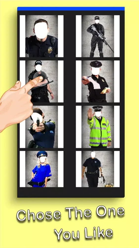 ภาพหน้าจอของ Police Suits Man Photo Editor