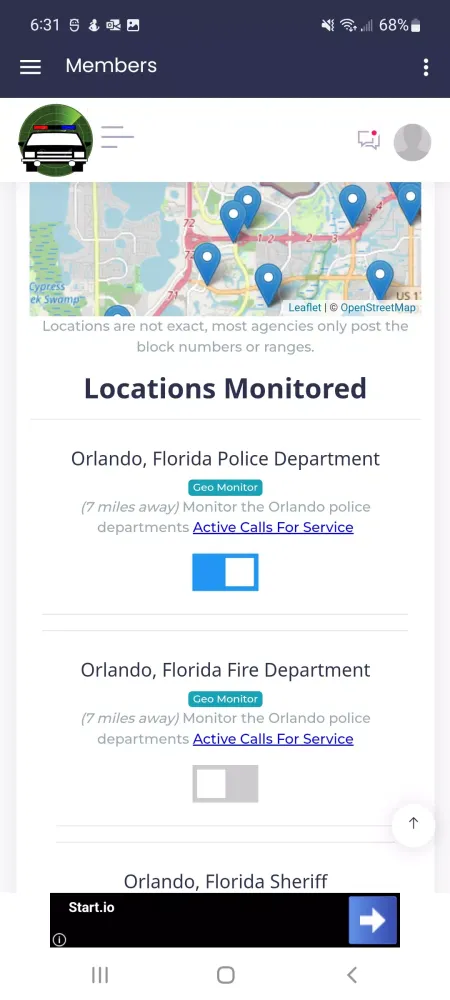 Police Ping应用截图