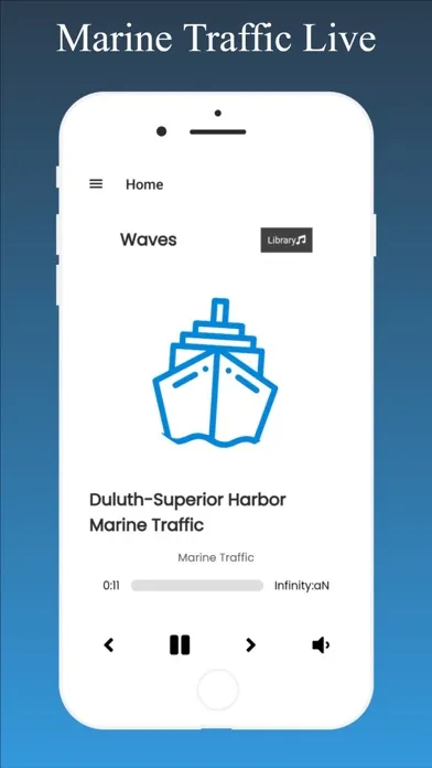 Captures d'écran de Marine Traffic Live