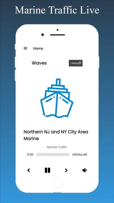 Captures d'écran de Marine Traffic Live