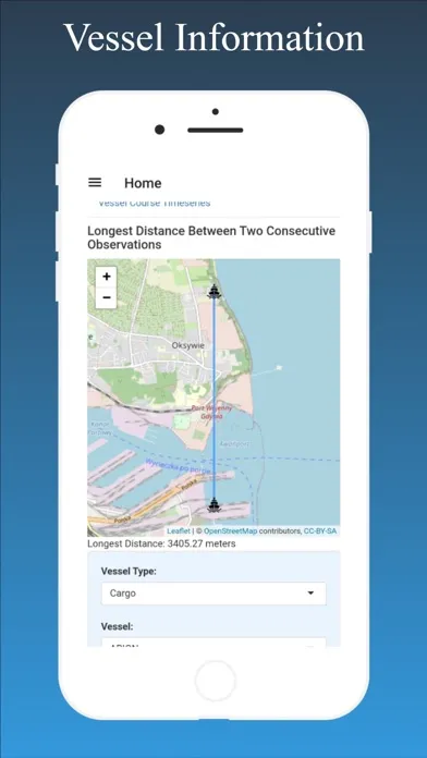 Captures d'écran de Marine Traffic Live
