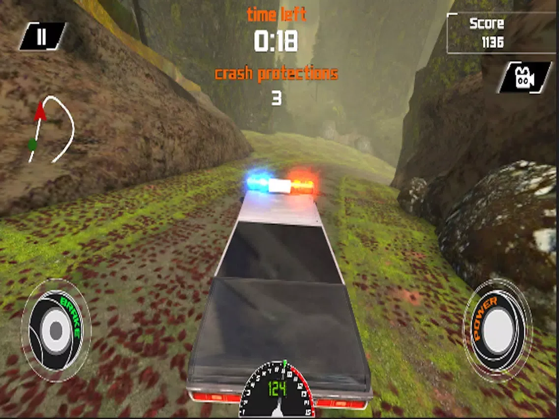 3D Off-Road Police Car Racing - eXtreme Dirt Road Wanted Pursuit Game iPad  سکرین شاٹس