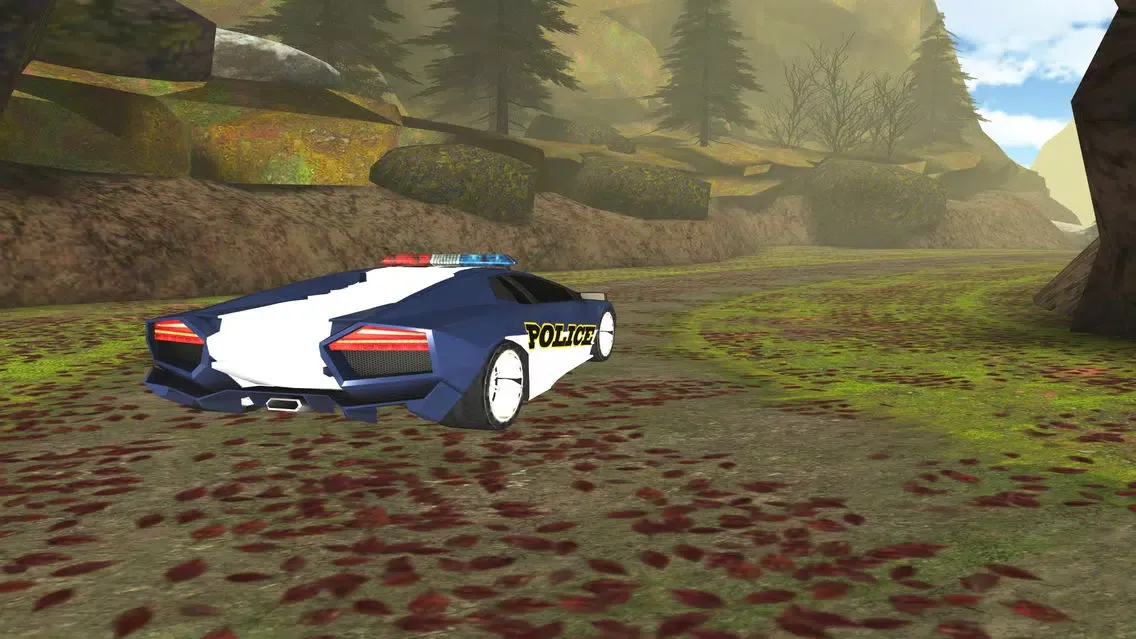 3D Off-Road Police Car Racing - eXtreme Dirt Road Wanted Pursuit Game سکرین شاٹس