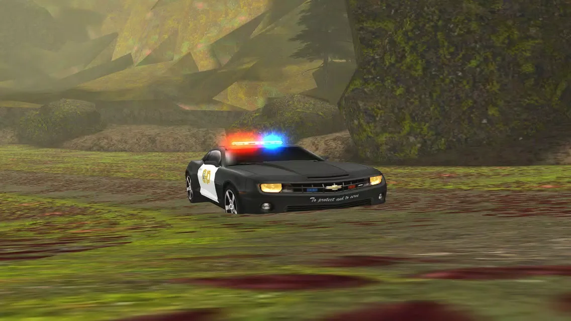 3D Off-Road Police Car Racing - eXtreme Dirt Road Wanted Pursuit Game سکرین شاٹس