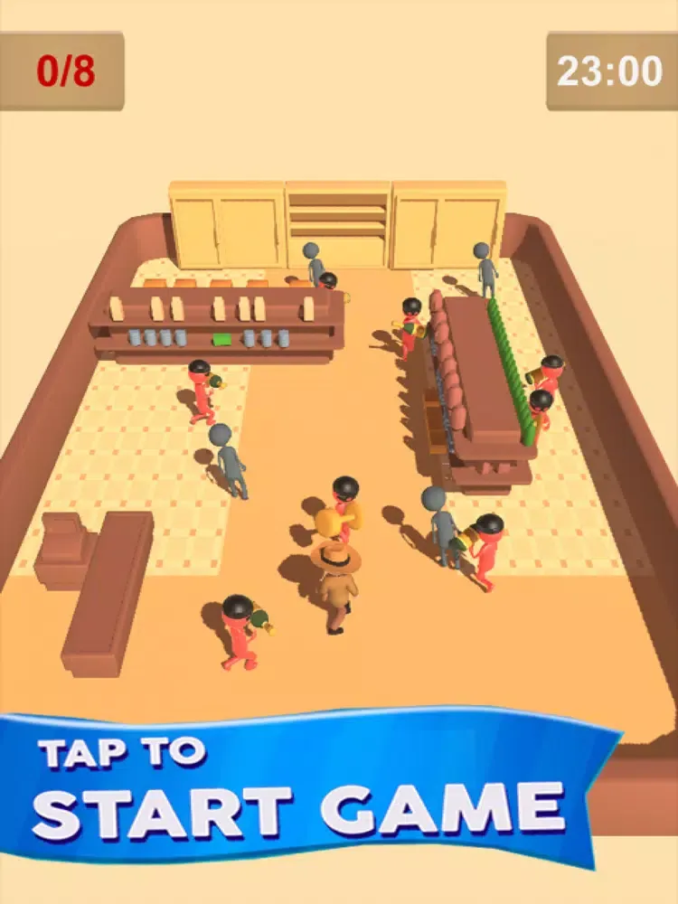 ภาพหน้าจอของ Police Vs Robber Ryan Run iPad 