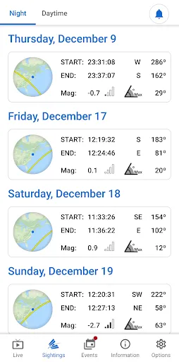 Tangkapan layar ISS on Live:Space Station Live