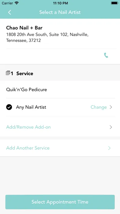Chao Nail + Bar स्क्रीनशॉट