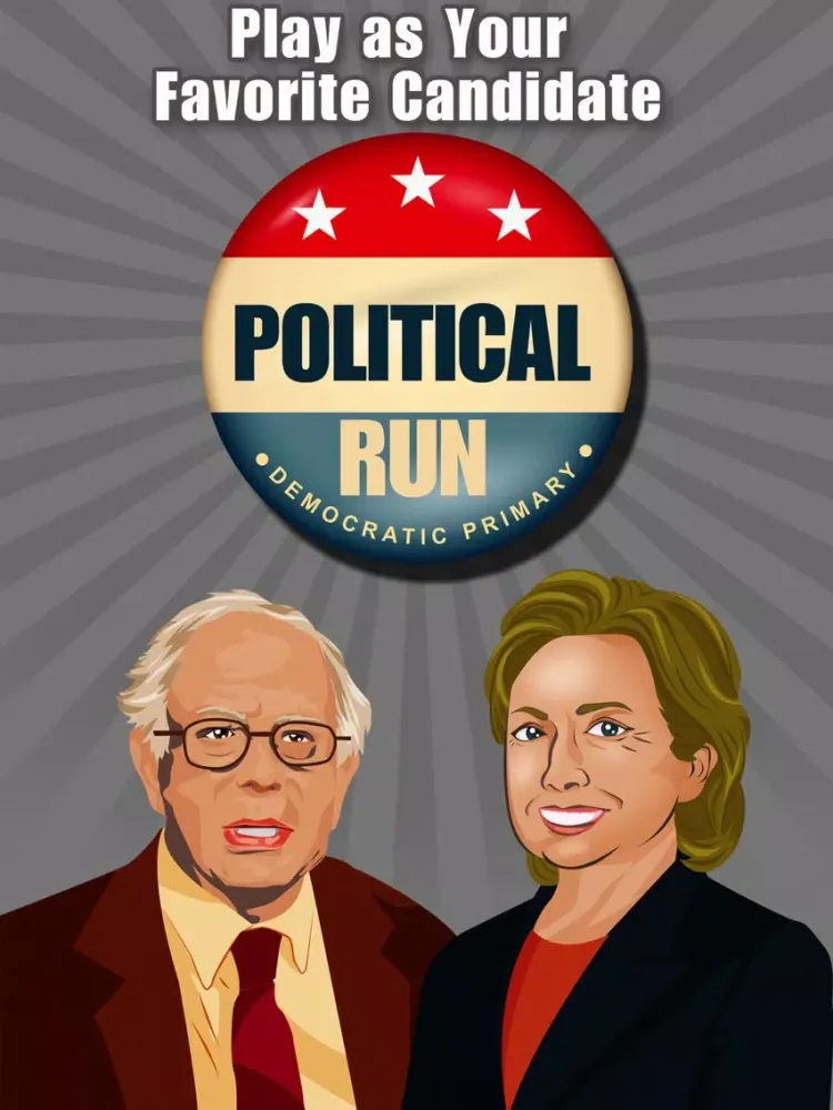 Capturas de tela do Political Run - Democratic Primary - 2016 Presidential Election Trivia iPad 