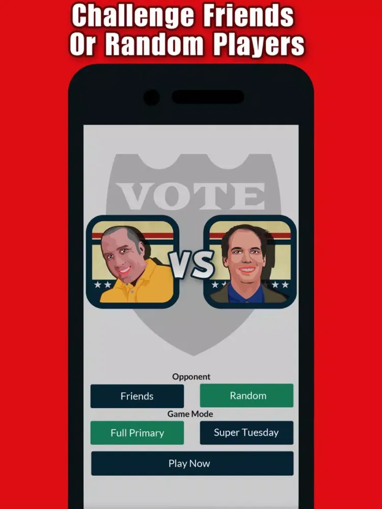 Capturas de tela do Political Run - Democratic Primary - 2016 Presidential Election Trivia iPad 