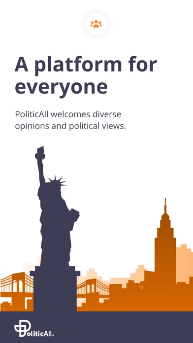 Captures d'écran de PoliticAll: Share your Opinion