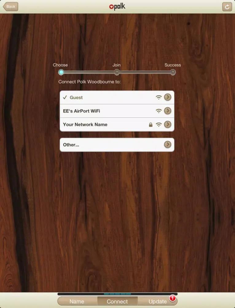 Woodbourne iPad  Screenshots