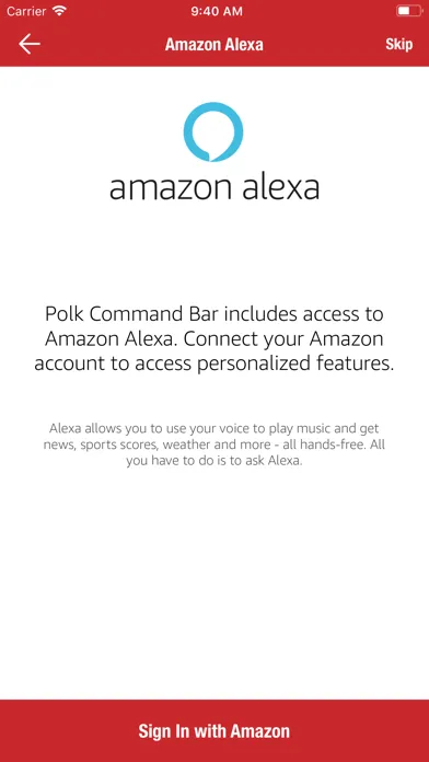 Polk Connect Screenshots