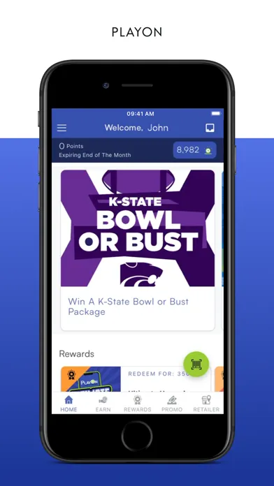 Tangkapan layar Kansas Lottery PlayOn®