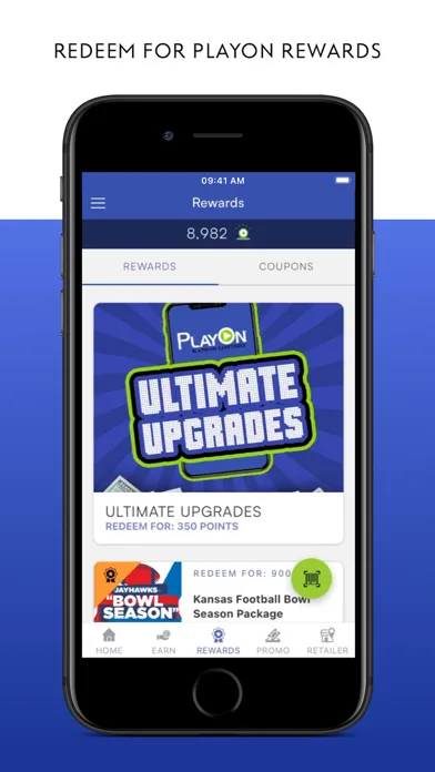 Tangkapan layar Kansas Lottery PlayOn®