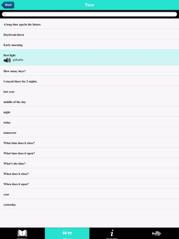 Ma Gamilaraay iPad  Screenshots